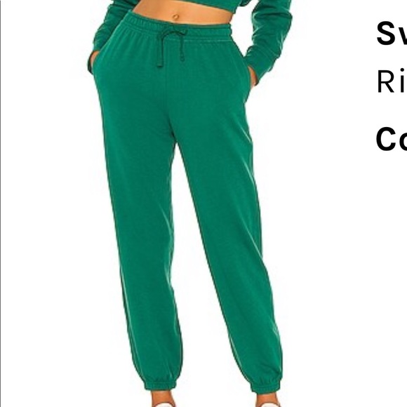 Revolve Richer Poorer green sweats - Picture 4 of 4